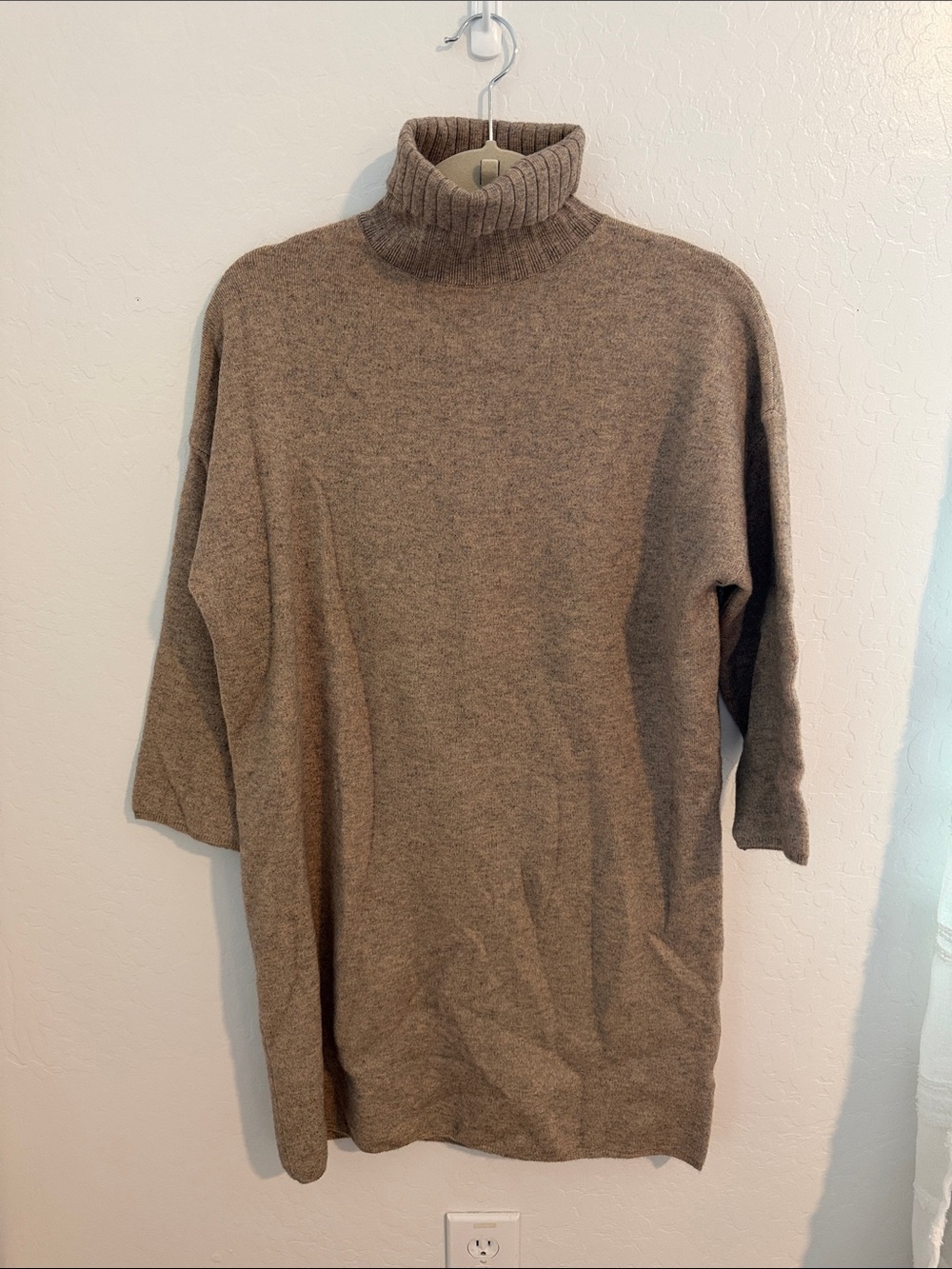 Pomander Place/Tuckernuck Brown Turtleneck Sweater Dress